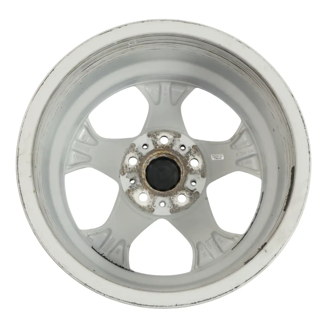  Llanta De aleacion plateadaBMW E84 17" 7,5J ET:34 Star Spoke 317 - SKU 6789140-2 - Número de pieza 6789140