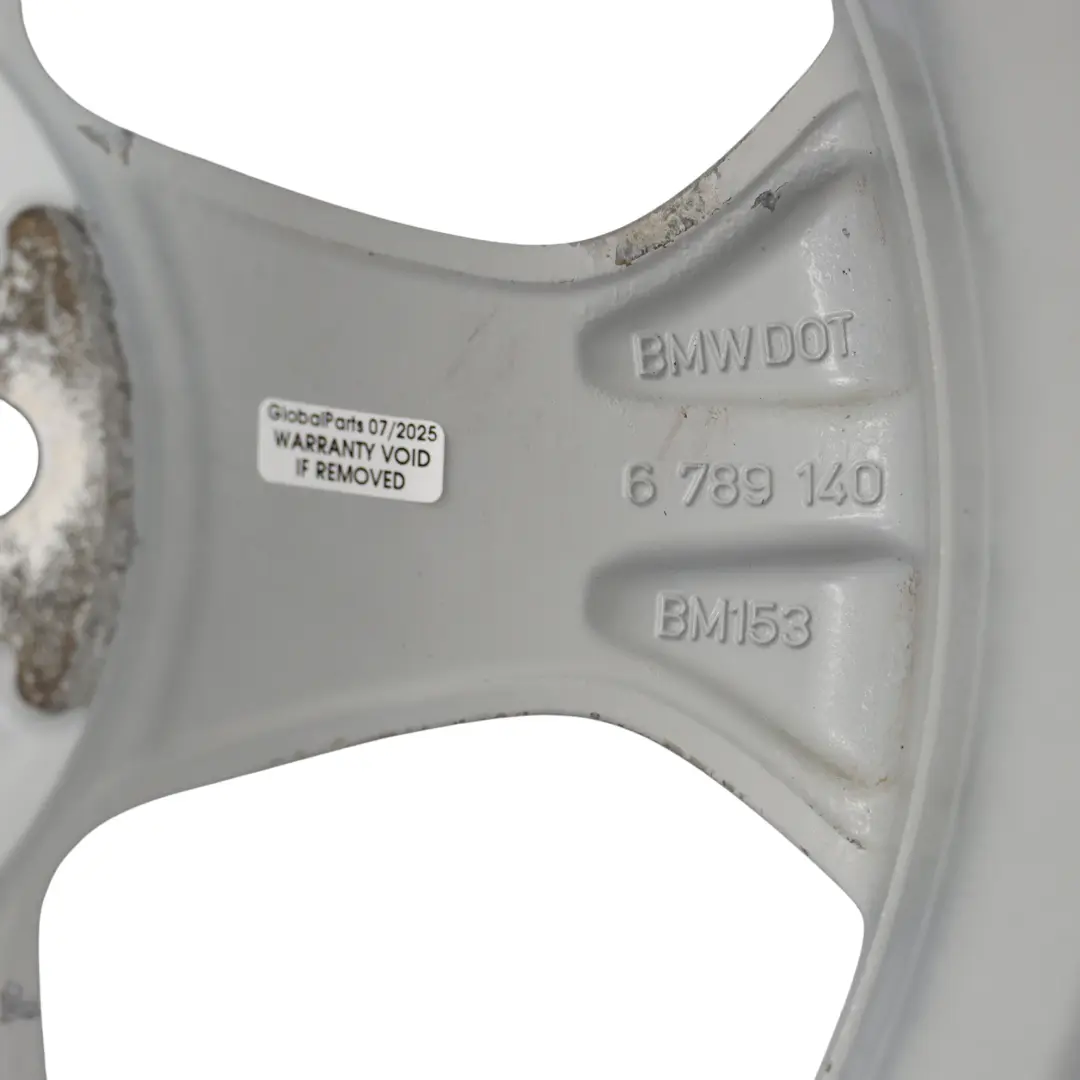  Llanta De aleacion plateadaBMW E84 17" 7,5J ET:34 Star Spoke 317 - SKU 6789140-2 - Número de pieza 6789140