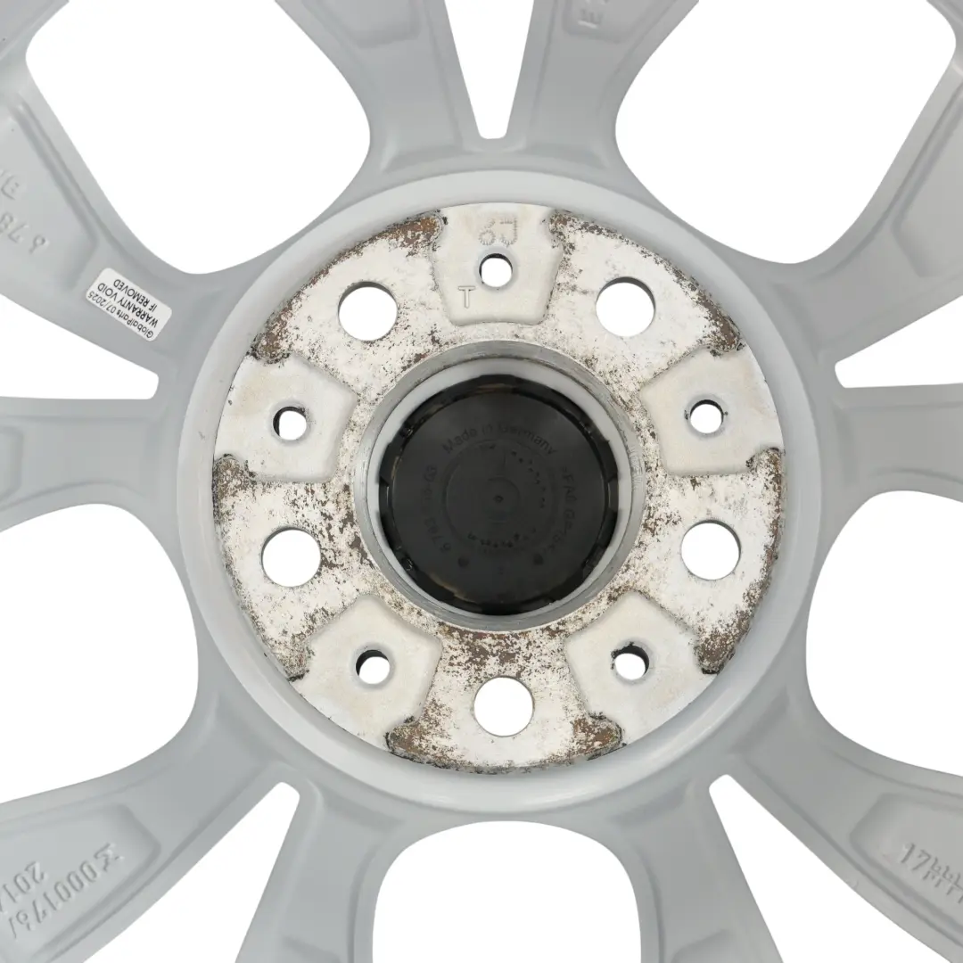 BMW X1 er E84 Silber Alu Felge Alufelge 17" V-Speiche 318 ET:34 7,5J - SKU 6789141-2 - Teilenummer 6789141