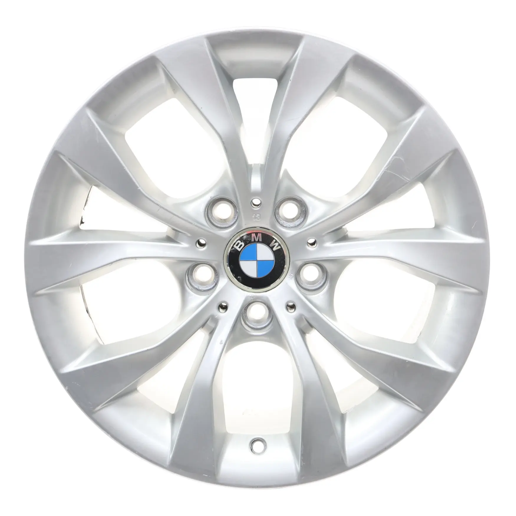 BMW X1 E84 Silver Wheel Alloy Rim 17" V Spoke 318 ET:34 7,5J 6789141