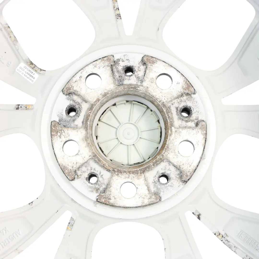 Alloy Rim 17" V Spoke 318 ET:34 7,5J to BMW X1 E84 Silver Wheel with Part number 6789141 BMW X1 E84 Silver Wheel Alloy Rim 17" V Spoke 318 ET:34 7,5J - SKU 6789141-3 - Part number 6789141