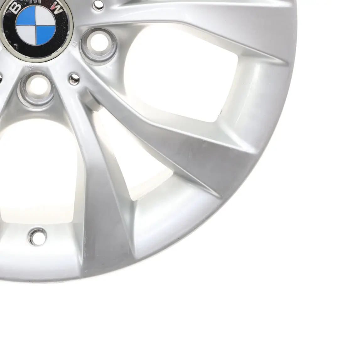 Alloy Rim 17" V Spoke 318 ET:34 7,5J to BMW X1 E84 Silver Wheel with Part number 6789141 BMW X1 E84 Silver Wheel Alloy Rim 17" V Spoke 318 ET:34 7,5J - SKU 6789141-3 - Part number 6789141