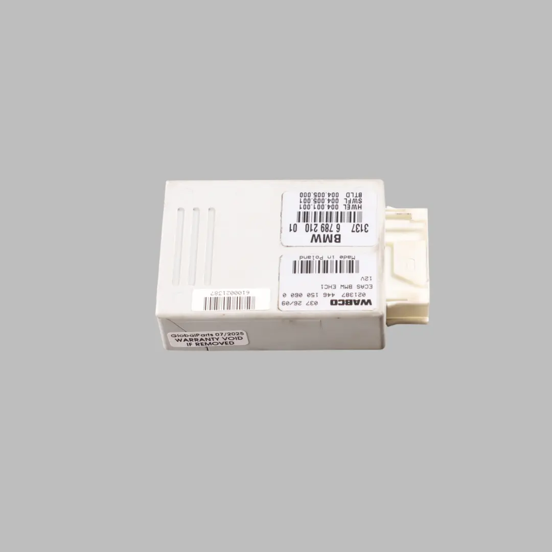 Suspension Control Unit Module to BMW F01 F02 F07 Air with Part number 6789210 BMW F01 F02 F07 Air Suspension Control Unit Module - SKU 6789210 - Part number 6789210