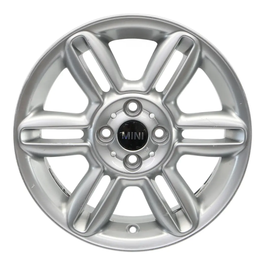 Mini Cooper One R55 R56 R57 R58 Wheel Rim Alloy 16" 6,5J 6-Star Twin Spoke 119 - SKU 6791940-2 - Part number 6791940