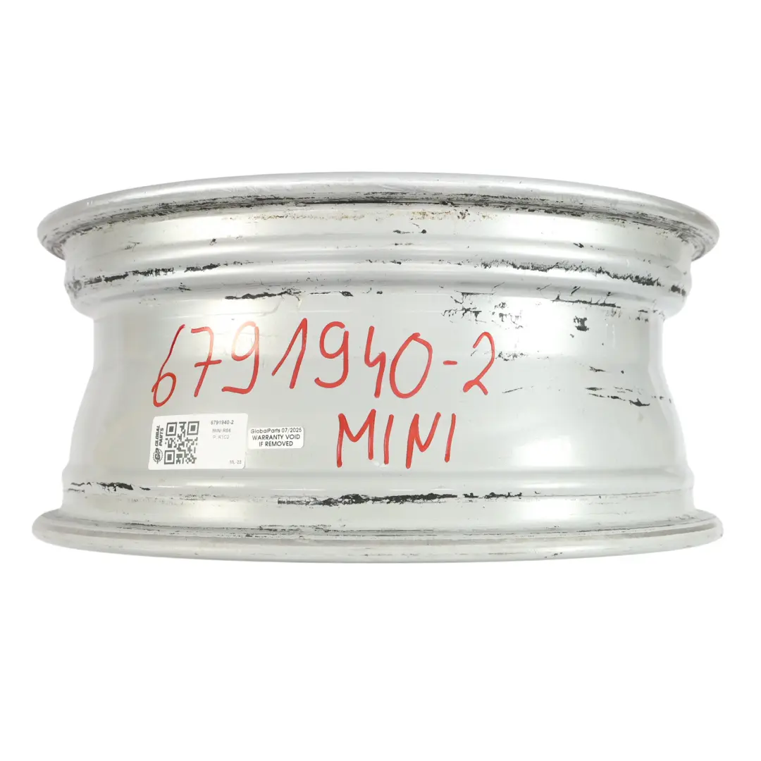  Llanta Mini Cooper One R55 R56 R57 R58 Alloy 16" 6,5J 6-Star Twin Spoke 119 - SKU 6791940-2 - Número de pieza 6791940