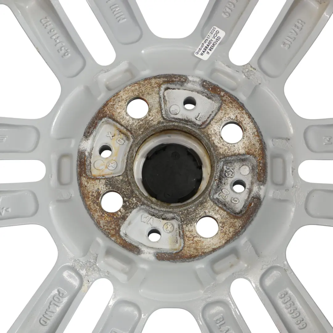  Llanta Mini Cooper One R55 R56 R57 R58 Alloy 16" 6,5J 6-Star Twin Spoke 119 - SKU 6791940-2 - Número de pieza 6791940