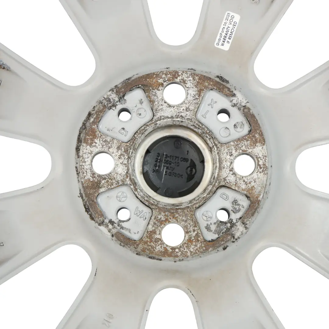 Mini Cooper R55 R56 R57 Silver Wheel Alloy Rim 17" 7J ET:48 Conical Spoke 121 - SKU 6791945-1 - Part number 6791945