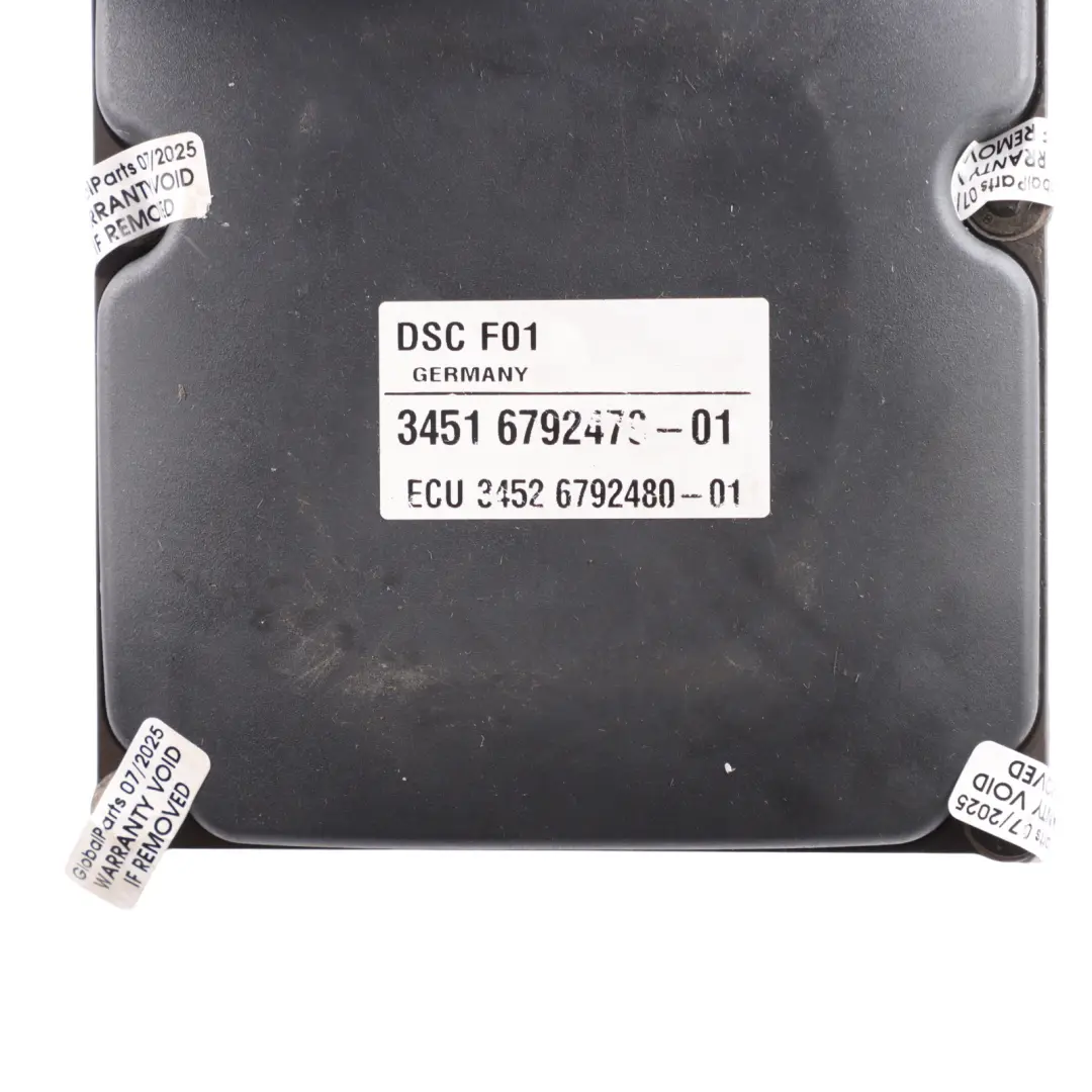 DSC ABS Pump Brake Hydro Control Unit Module 6792480 to BMW F02 with Part number 6792478 BMW F02 DSC ABS Pump Brake Hydro Control Unit Module 6792480 - SKU 6792478 - Part number 6792478
