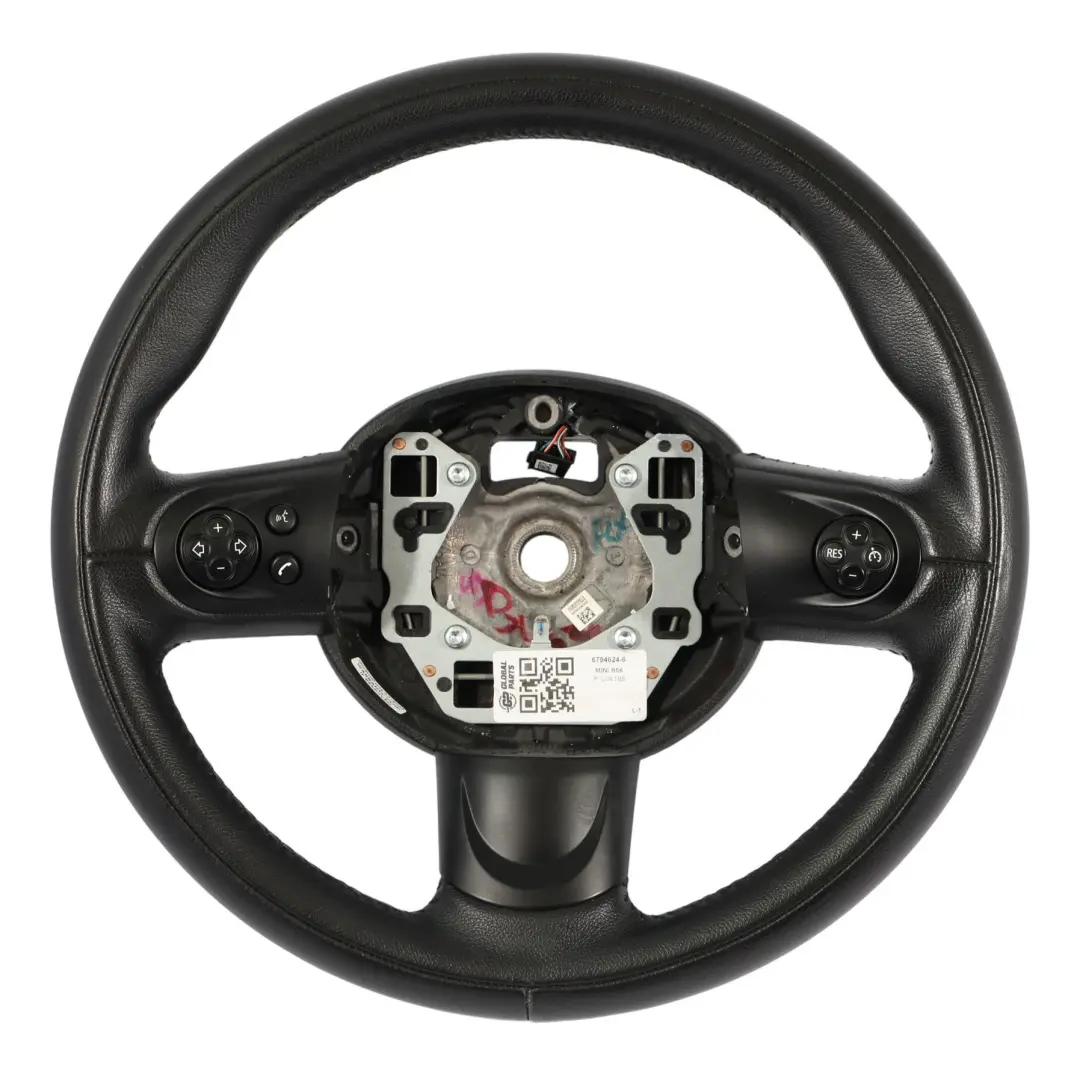 Mini Cooper R55 R56 LCI R60 Volante Deportivo Multifunción de Cuero Negro - SKU 6794624-6 - Número de pieza 6794624