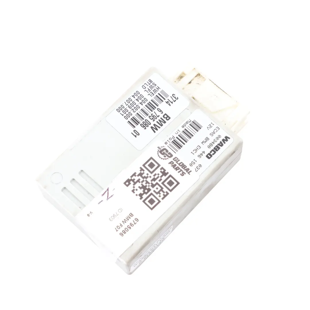 BMW F01 F02 F07 Air Suspension Control Unit Module - SKU 6795086 - Part number 6795086