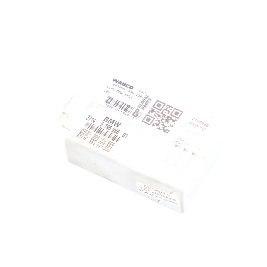 Suspension Control Unit Module to BMW F01 F02 F07 Air with Part number 6795086 BMW F01 F02 F07 Air Suspension Control Unit Module - SKU 6795086 - Part number 6795086