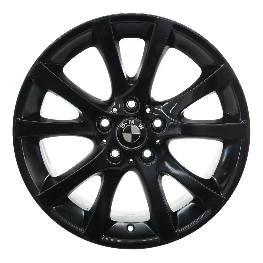 Rim BMW E81 E82 E87 LCI Alloy 18" 7,5J ET:49 V Spoke Black to Wheel with Part number 6795563 Wheel Rim BMW E81 E82 E87 LCI Alloy 18" 7,5J ET:49 V Spoke Black - SKU 6795563-1 - Part number 6795563