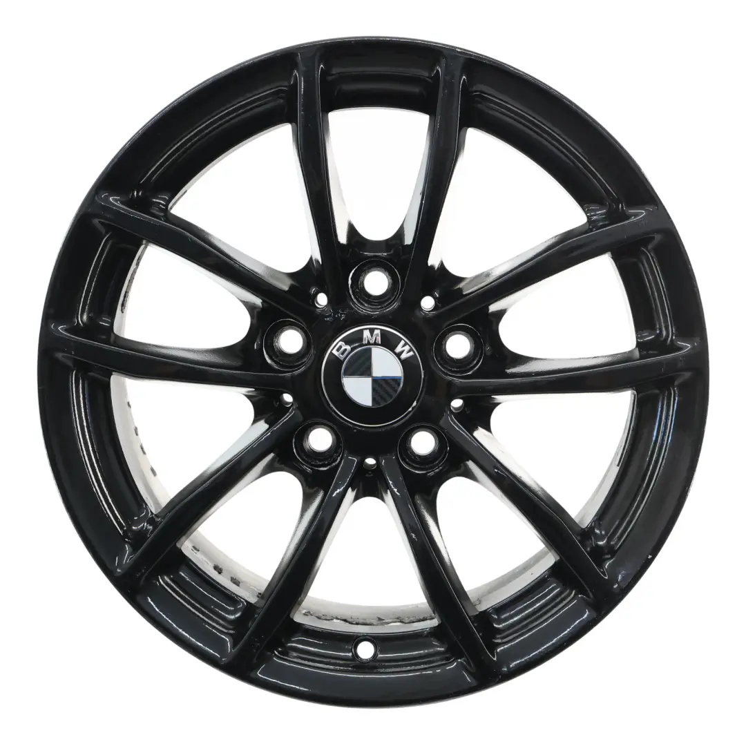 Alloy Rim 16" 7J ET:40 V-Spoke 378 to BMW F20 F21 F22 F23 Black Wheel with Part number 6796202 BMW F20 F21 F22 F23 Black Wheel Alloy Rim 16" 7J ET:40 V-Spoke 378 - SKU 6796202-7 - Part number 6796202