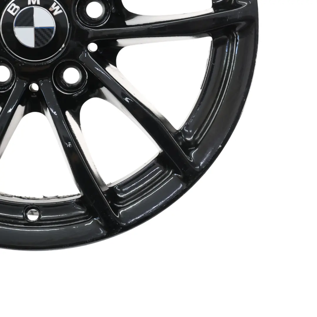 BMW F20 F21 F22 F23 Black Wheel Alloy Rim 16" 7J ET:40 V-Spoke 378 - SKU 6796202-7 - Part number 6796202