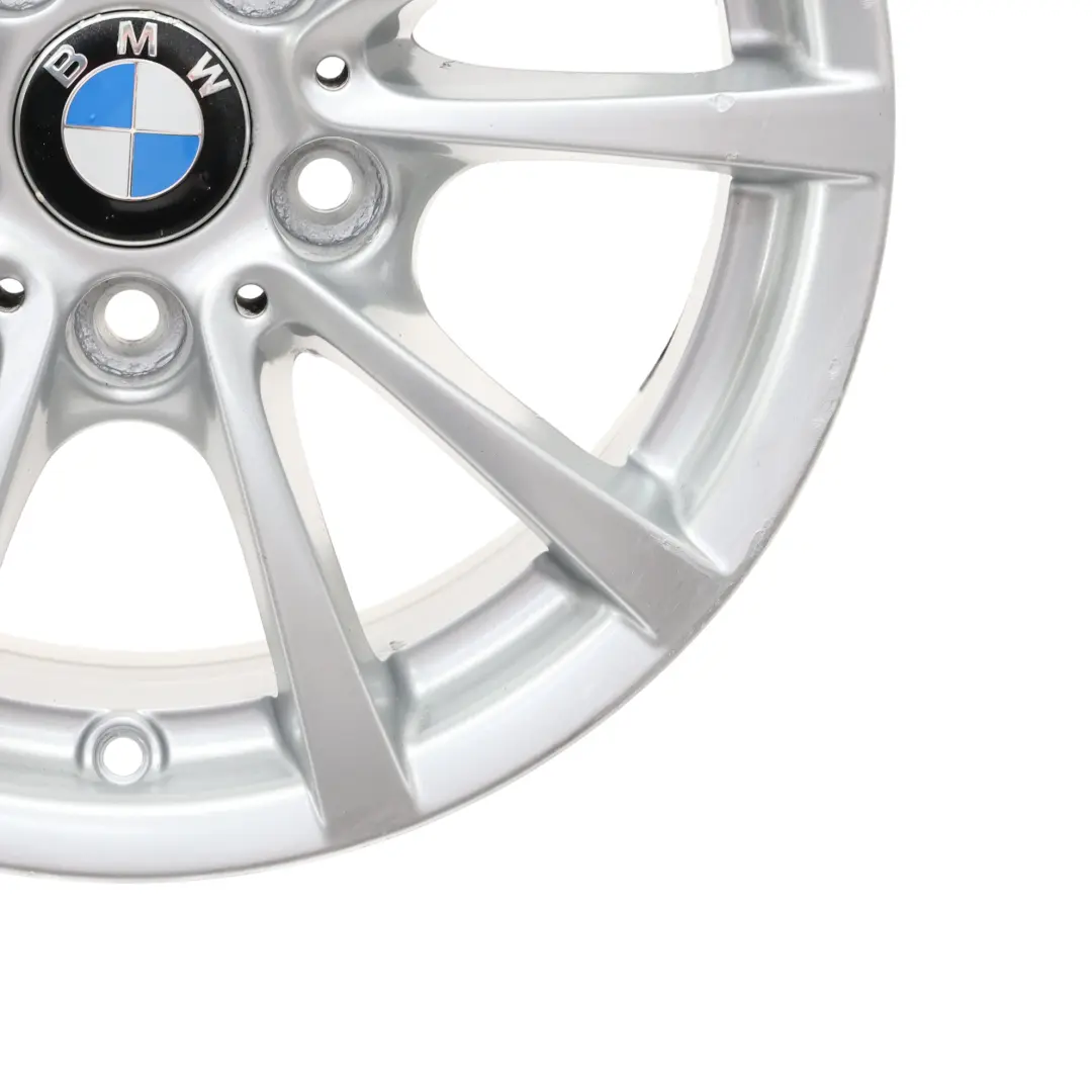 BMW F30 F31 F36 llanta de aleación de plata 16 "7J ET:31 V-radios 390 - SKU 6796236 - Número de pieza 6796236