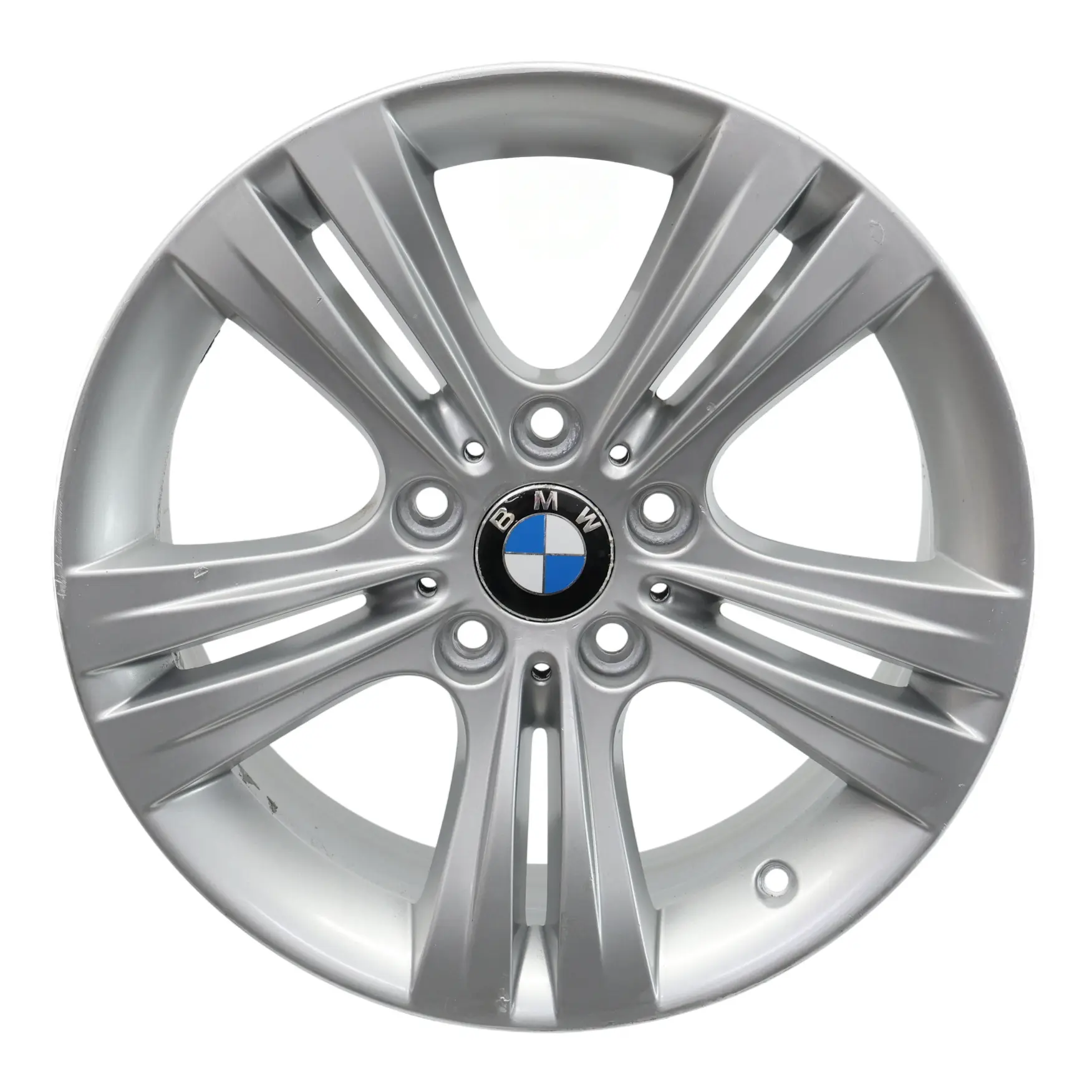 BMW F30 F31 F32 Llanta Aleación Plata 17 "De Doble Radio 392 ET:37 7,5J 6796239