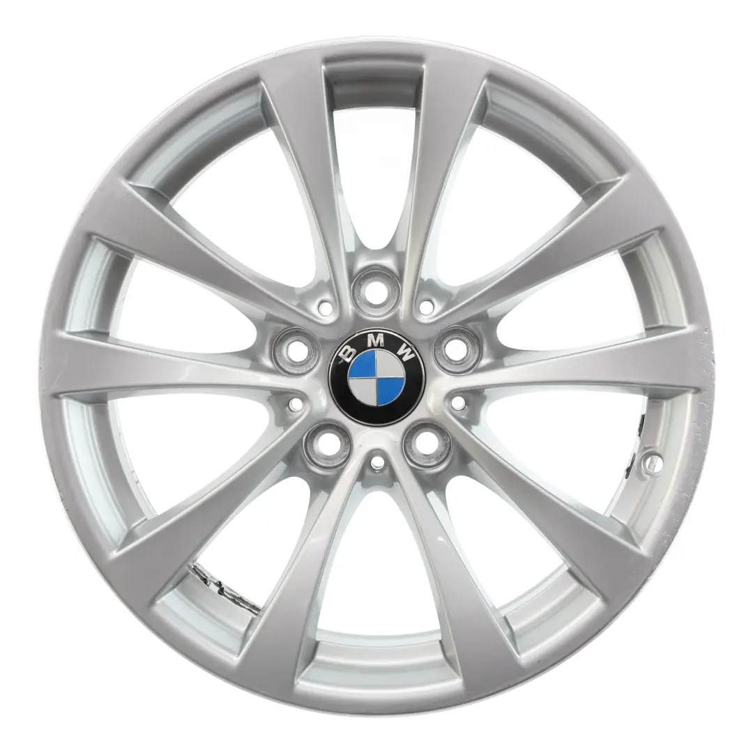 Jante Alliage Argent 17" 7,5J ET:37 V-Spoke 395 pour BMW F30 F31 F32 F33 à propos du numéro de pièce 6796244 BMW F30 F31 F32 F33 Jante Alliage Argent 17" 7,5J ET:37 V-Spoke 395 - SKU 6796244-1 - Numéro de pièce 6796244