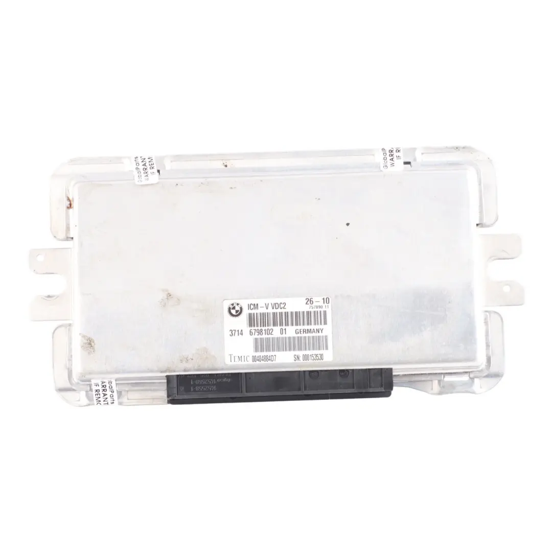 BMW F01 F02 F12 F13 VDC Module Rear Suspension Level Control Unit - SKU 6798102 - Part number 6798102