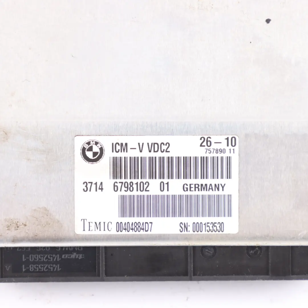 VDC Module Rear Suspension Level Control Unit to BMW F01 F02 F12 F13 with Part number 6798102 BMW F01 F02 F12 F13 VDC Module Rear Suspension Level Control Unit - SKU 6798102 - Part number 6798102