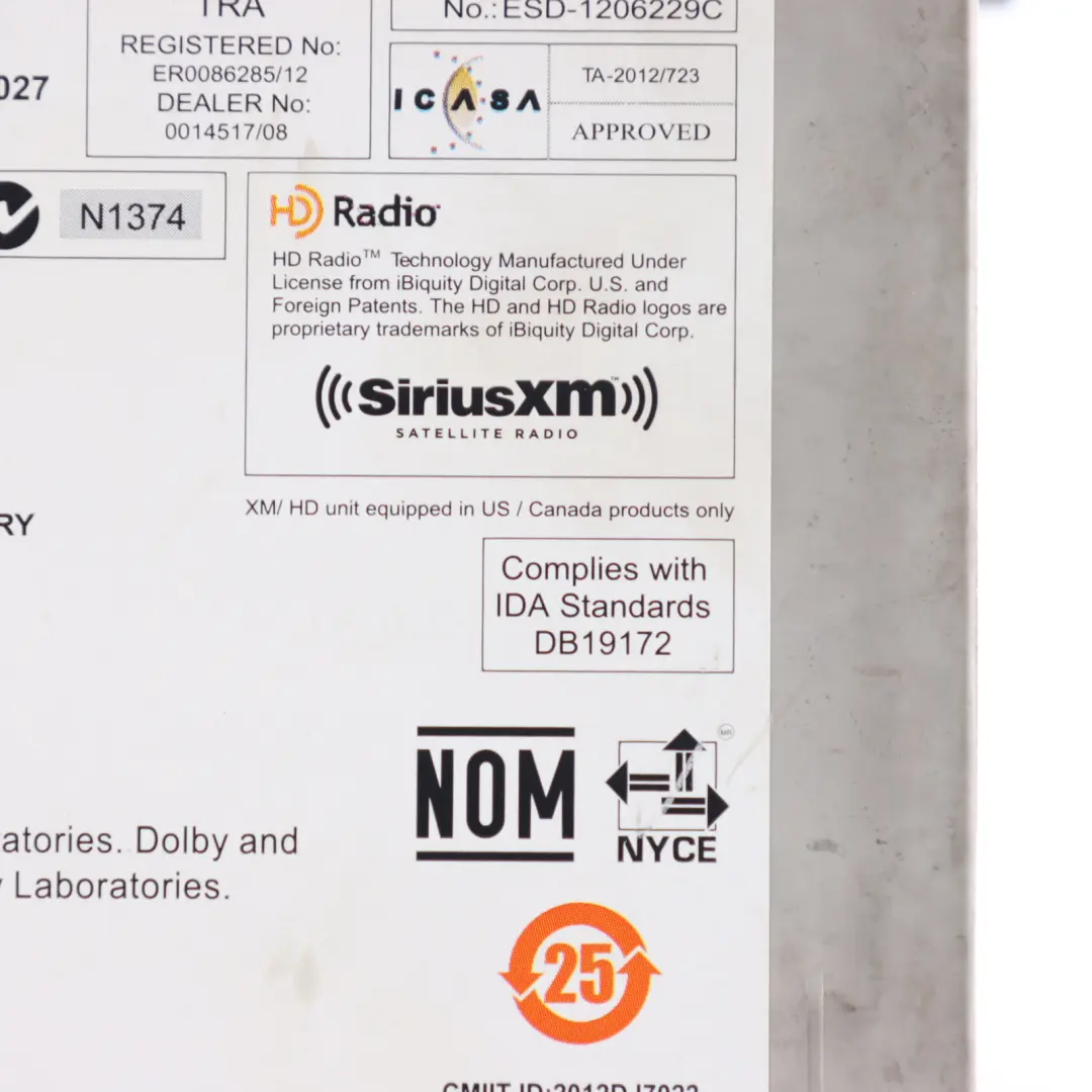 Radio Navigation Head Unit USA Model 9367653 to BMW X5 F11 X3 F25 X4 F26 with Part number 6819953 BMW X5 F11 X3 F25 X4 F26 Radio Navigation Head Unit USA Model 9367653 - SKU 6819953 - Part number 6819953