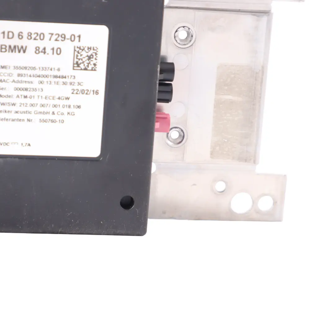  Bluetooth Module BMW F20 LCI F22 X3 F25 F32 Telematics Control Unit - SKU 6820729 - Part number 6820729