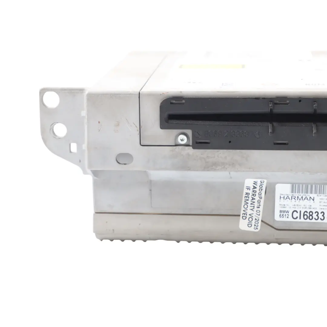  Navigation Head Unit BMW F06N F12N F13N F25 F26 Radio CD Player High 2 - SKU 6833451-1 - Part number 6833451