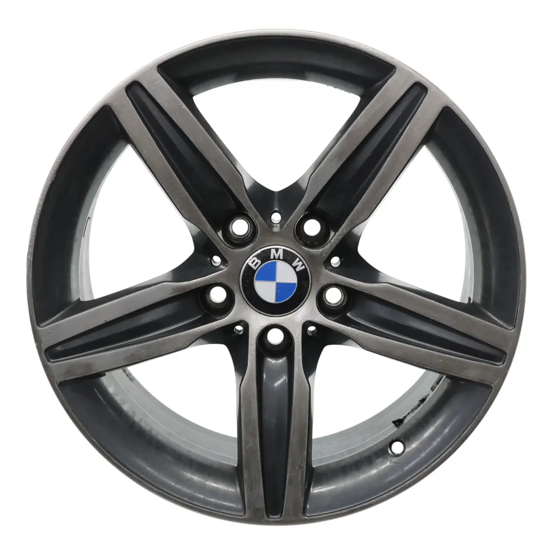 BMW F20 F21 Llanta de Aleacion Negra 17" Radio Estrella 379 7,5J ET:43 - SKU 6850151-1 - Número de pieza 6850151
