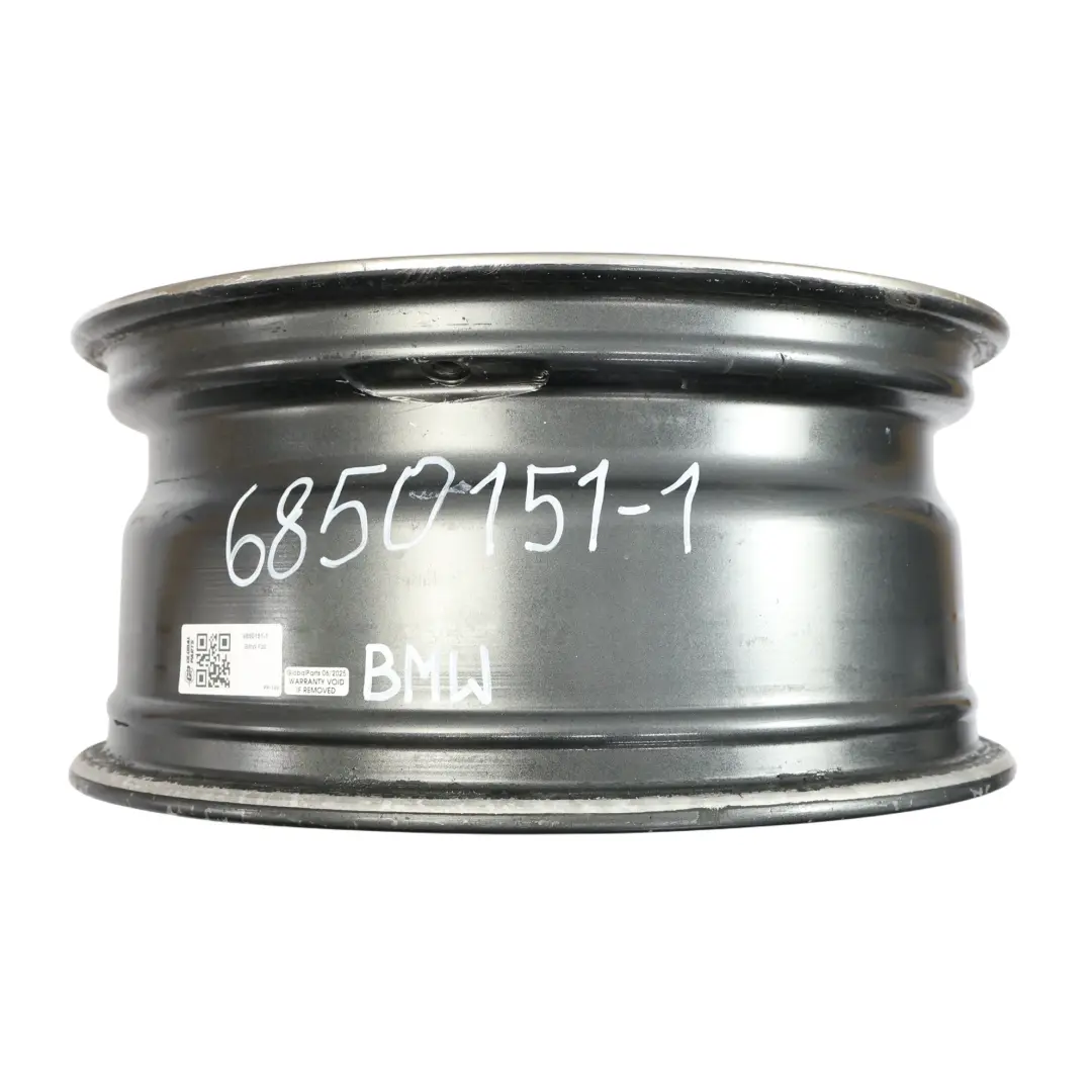 BMW F20 F21 Llanta de Aleacion Negra 17" Radio Estrella 379 7,5J ET:43 - SKU 6850151-1 - Número de pieza 6850151