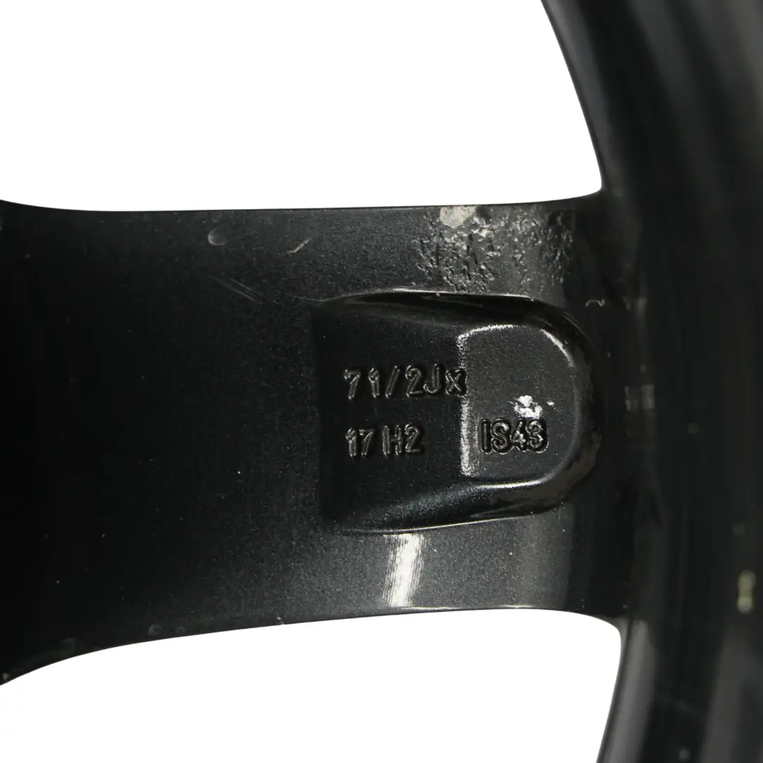 BMW F20 F21 F22 Cerchio in Lega Nero 17" a Raggi Stellati 379 7,5J ET:43 - SKU 6850151-1 - Numero di parte 6850151