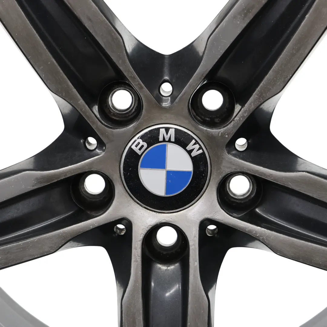 BMW F20 F21 F22 Bicolor Alufelge 17" Sternspeiche 379 7,5J ET:43 - SKU 6850151-1 - Teilenummer 6850151