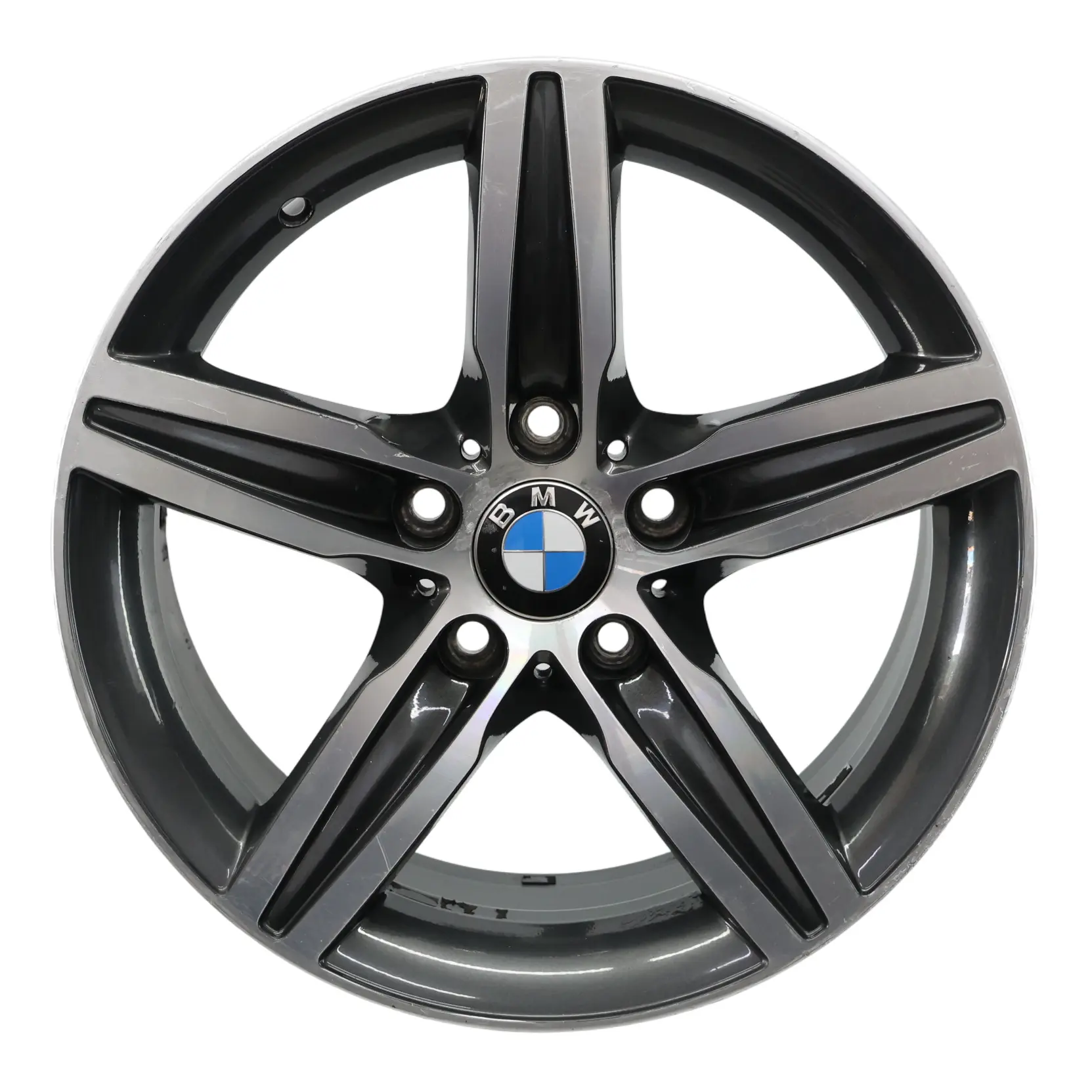 BMW F20 F21 F22 F23 Grey Alloy Wheel Rim 17" Star Spoke 379 ET:43 7,5J 6850151