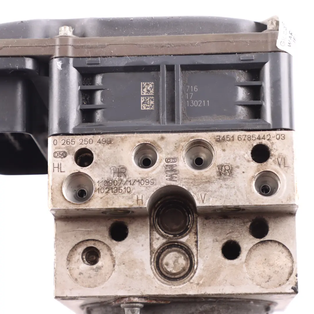 BMW F01 DSC ABS Pump Brake Hydro Control Unit Module 6851384 - SKU 6851382 - Part number 6851382