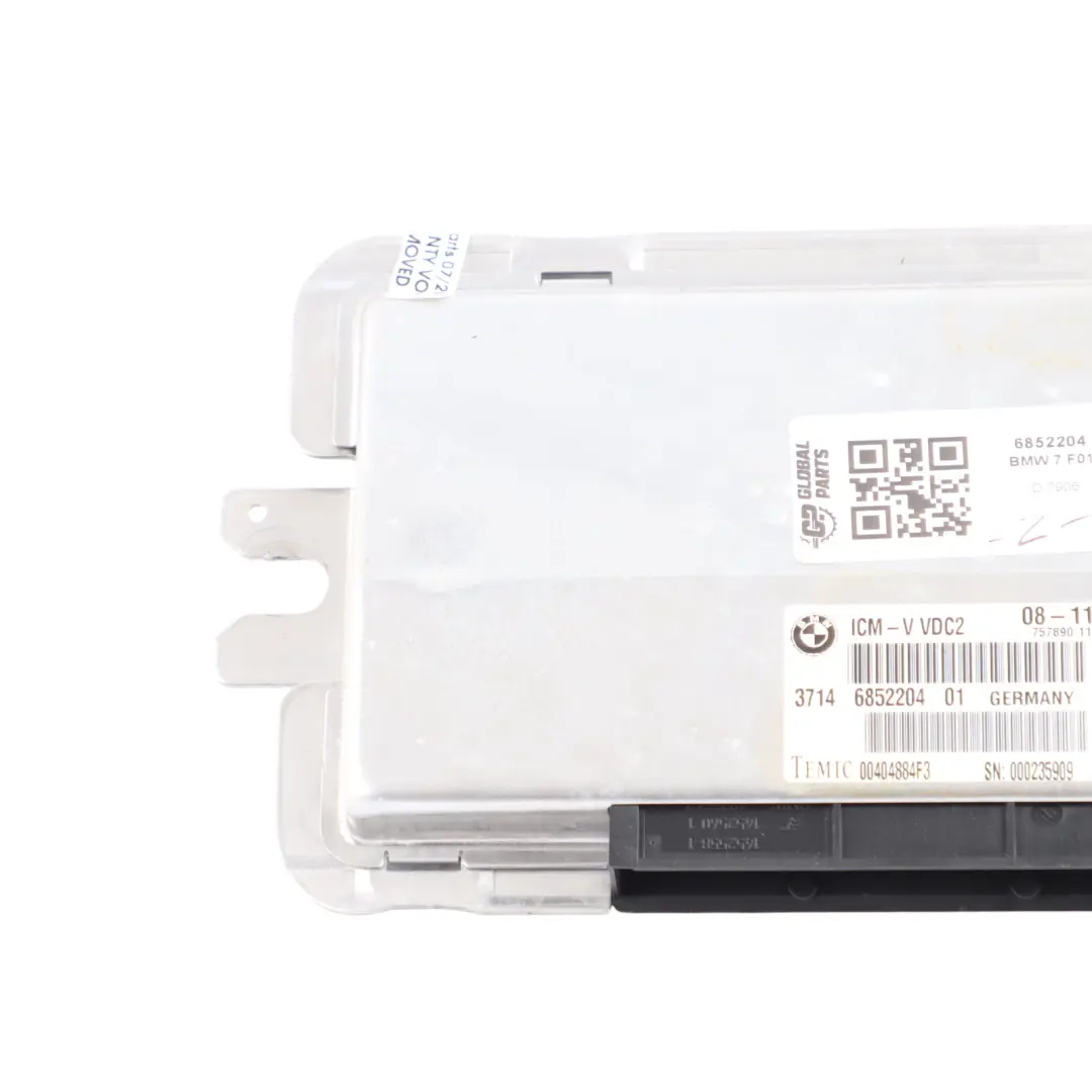 VDC Module Rear Suspension Level Control Unit to BMW F01 F02 F12 F13 with Part number 6852204 BMW F01 F02 F12 F13 VDC Module Rear Suspension Level Control Unit - SKU 6852204 - Part number 6852204