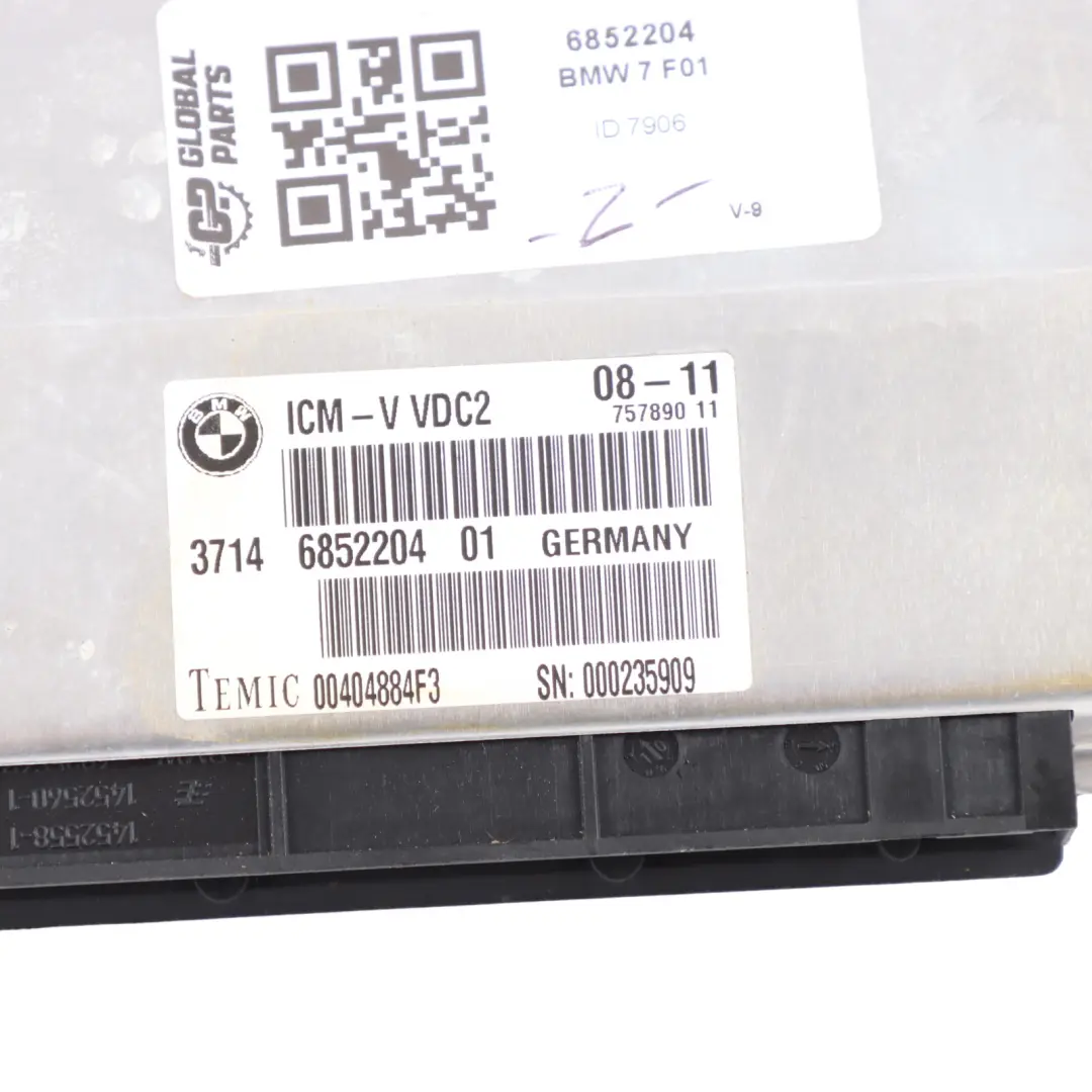 VDC Module Rear Suspension Level Control Unit to BMW F01 F02 F12 F13 with Part number 6852204 BMW F01 F02 F12 F13 VDC Module Rear Suspension Level Control Unit - SKU 6852204 - Part number 6852204