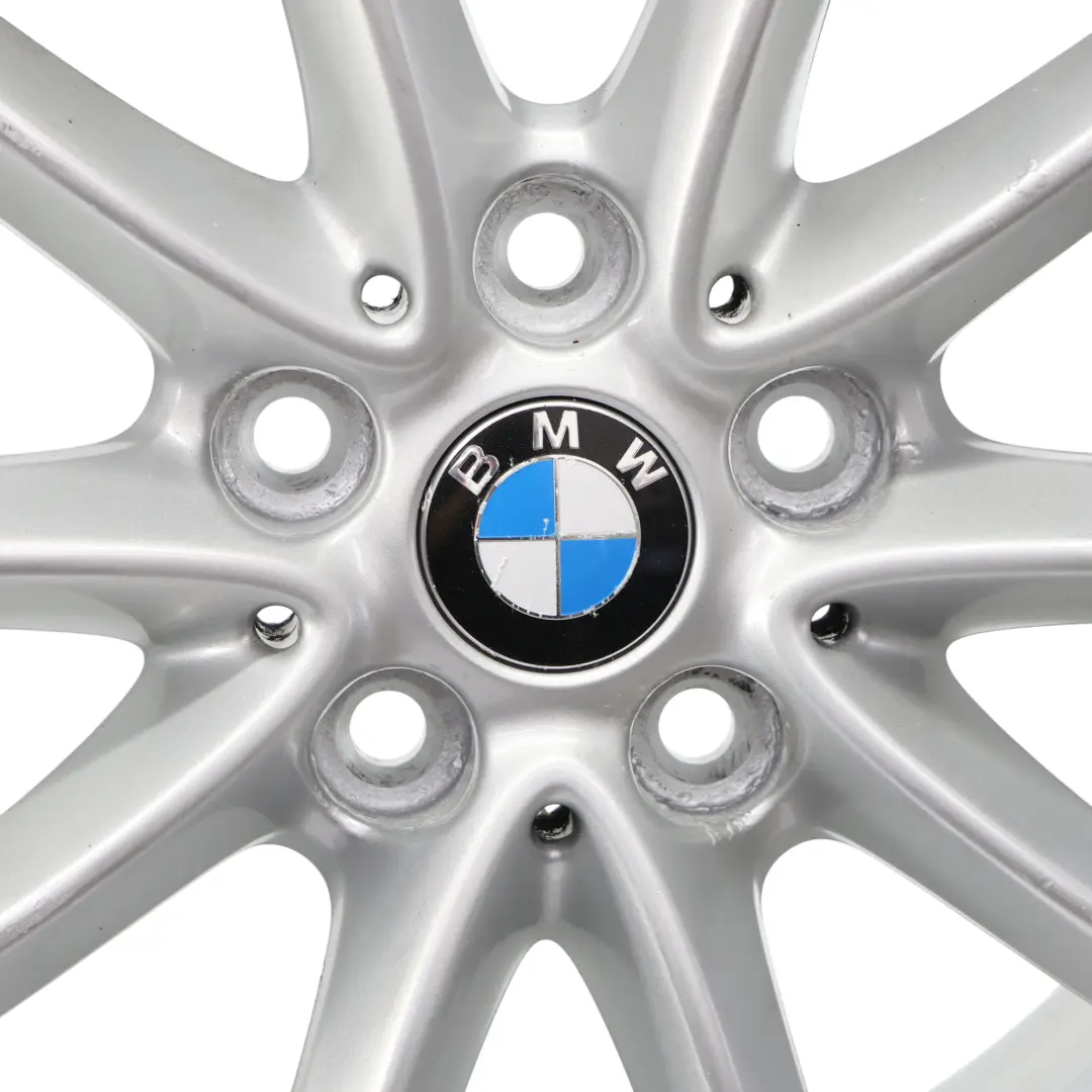 Alloy Wheel Rim 16" ET:52 7J V-spoke 471 Reflexsilber to BMW F45 F46 Silver with Part number 6855080 BMW F45 F46 Silver Alloy Wheel Rim 16" ET:52 7J V-spoke 471 Reflexsilber - SKU 6855080-3 - Part number 6855080
