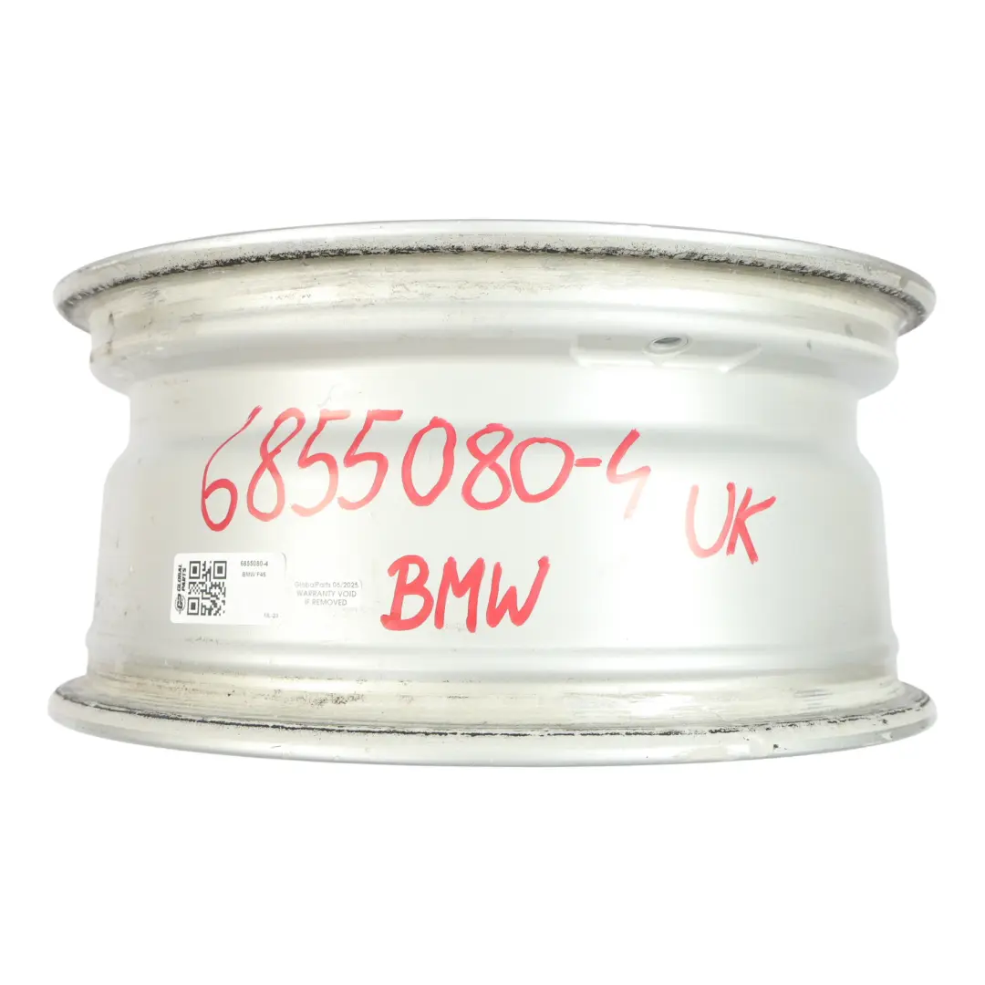 Rim BMW F45 F46 Reflexsilber Silver Alloy 16" V-spoke 471 ET:52 7J to Wheel with Part number 6855080 Wheel Rim BMW F45 F46 Reflexsilber Silver Alloy 16" V-spoke 471 ET:52 7J - SKU 6855080-4 - Part number 6855080