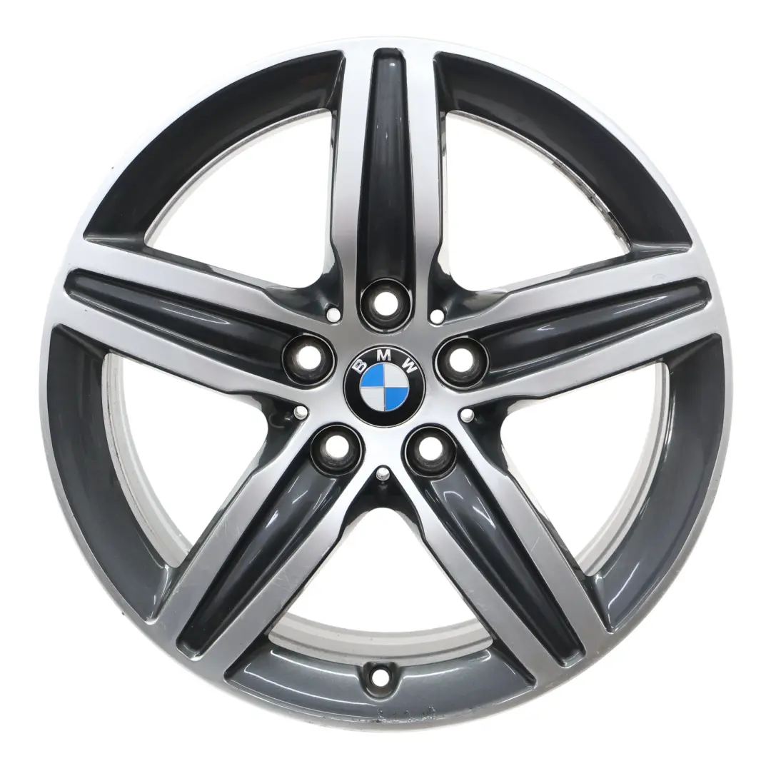 BMW F45 F46 Orbitgrey Alloy Wheel Rim 17" 7,5J ET:54 Star Spoke 379 - SKU 6855091-3 - Part number 6855091