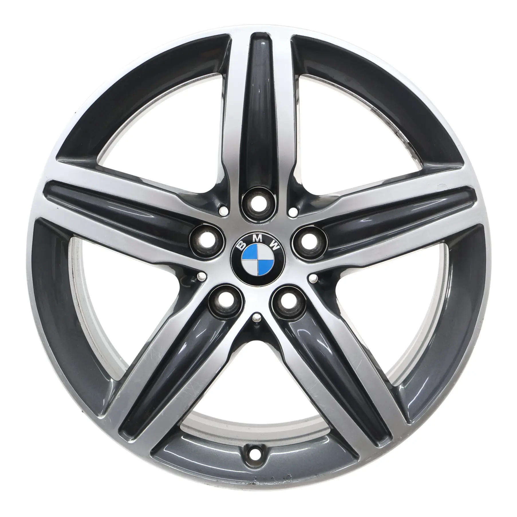 BMW F45 F46 Orbitgrey Alloy Wheel Rim 17" 7,5J ET:54 Star Spoke 379 6855091