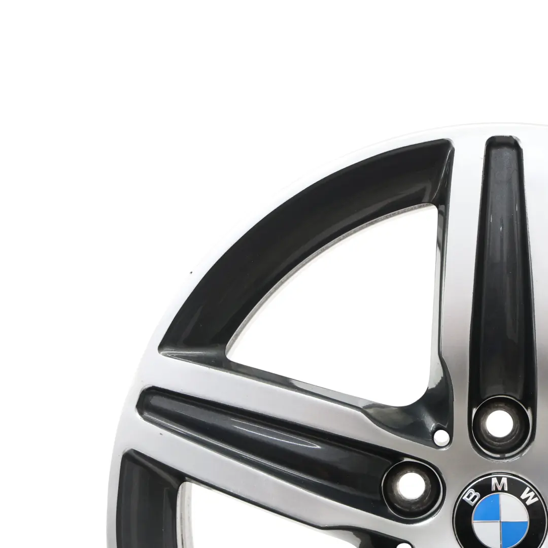 BMW F45 F46 Orbitgrey Alloy Wheel Rim 17" 7,5J ET:54 Star Spoke 379 - SKU 6855091-3 - Part number 6855091