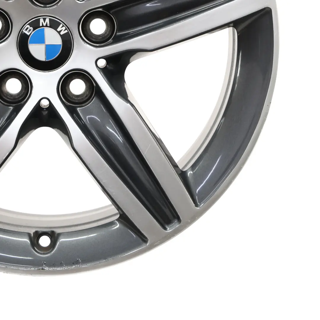 Orbitgrey Alloy Wheel Rim 17" 7,5J ET:54 Star Spoke 379 to BMW F45 F46 with Part number 6855091 BMW F45 F46 Orbitgrey Alloy Wheel Rim 17" 7,5J ET:54 Star Spoke 379 - SKU 6855091-3 - Part number 6855091