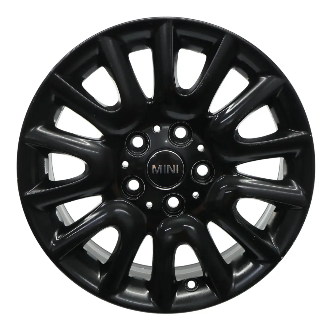Mini Cooper One F55 F56 Cerchio in lega nero 16" 6,5J Victory Spoke 495 ET:54 - SKU 6855106-1 - Numero di parte 6855106
