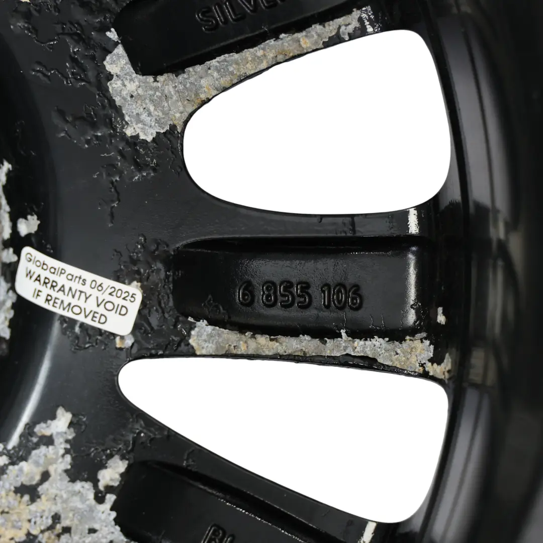 Mini Cooper One F55 F56 Black Wheel Alloy Rim 16" 6,5J Victory Spoke 495 ET:54 - SKU 6855106-1 - Part number 6855106