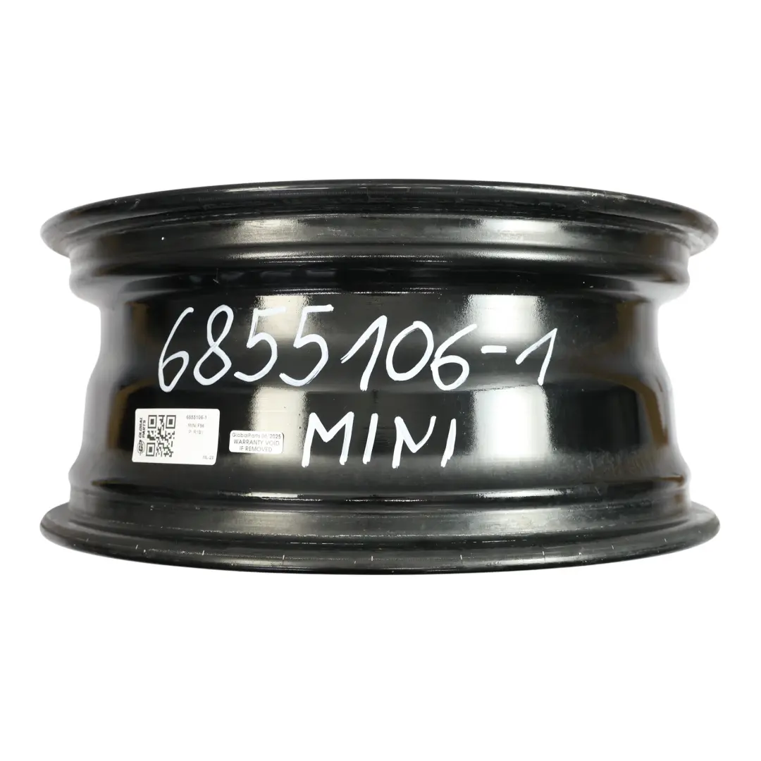 Mini Cooper One F55 F56 Black Wheel Alloy Rim 16" 6,5J Victory Spoke 495 ET:54 - SKU 6855106-1 - Part number 6855106