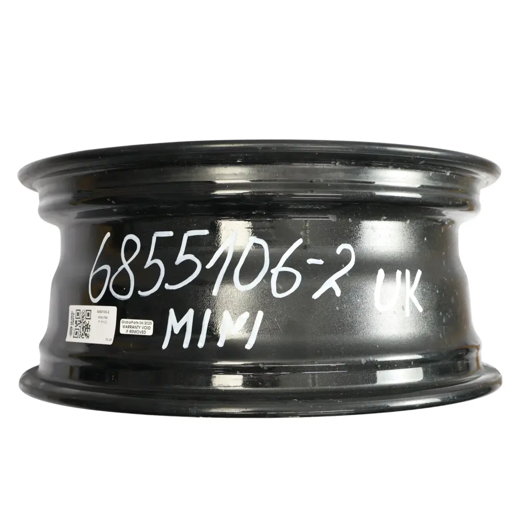 Mini Cooper F55 F56 F57 Black Wheel Alloy Rim 16" 6,5J Victory Spoke 495 ET:54 - SKU 6855106-2 - Part number 6855106