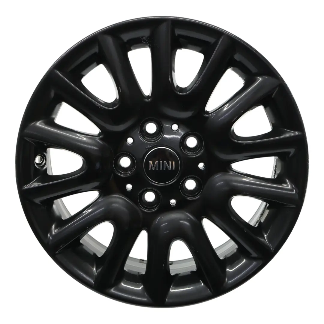 Schwarz Alufelge 16" 6,5J Victory Speiche 495 ET:54 für Mini Cooper One F55 F56 mit Teilenummer 6855106 Mini Cooper One F55 F56 Schwarz Alufelge 16" 6,5J Victory Speiche 495 ET:54 - SKU 6855106 - Teilenummer 6855106