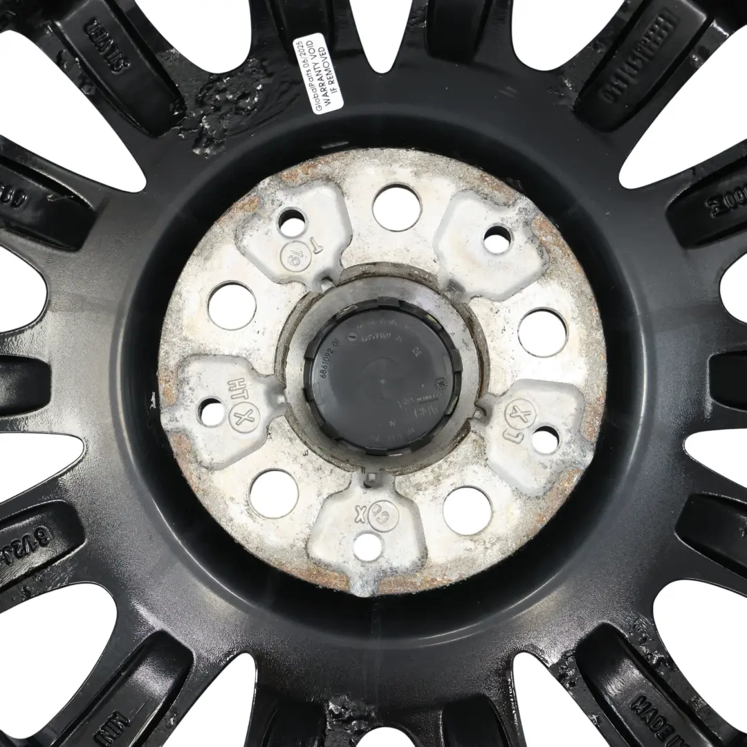 Mini Cooper One F55 F56 Black Wheel Alloy Rim 16" 6,5J Victory Spoke 495 ET:54 - SKU 6855106 - Part number 6855106