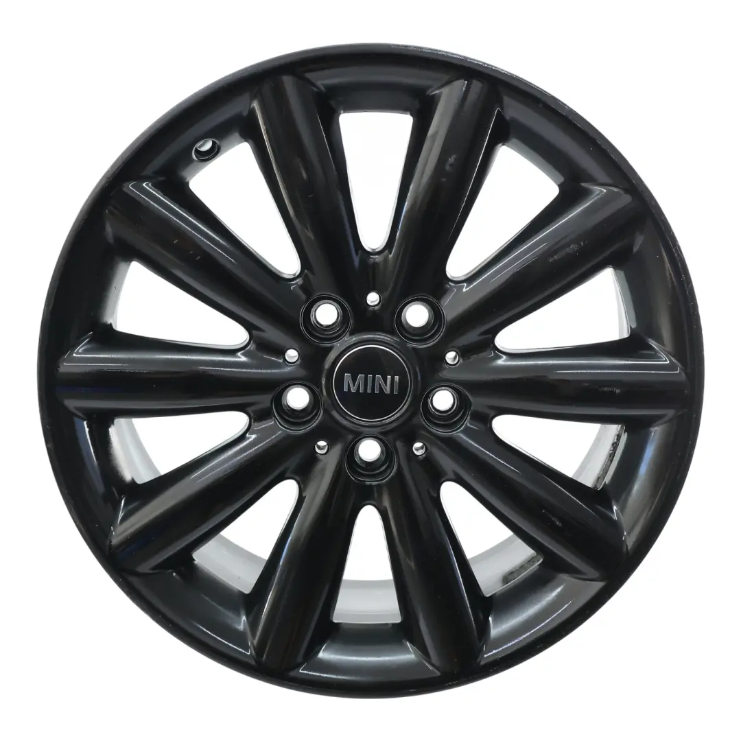 Mini Cooper F55 F56 Nero Cerchio in lega 17" ET:54 7J Cosmos Spoke 499 - SKU 6855109-2 - Numero di parte 6855109