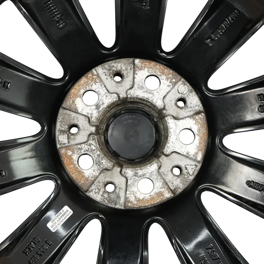 Mini Cooper F55 F56 Nero Cerchio in lega 17" ET:54 7J Cosmos Spoke 499 - SKU 6855109-2 - Numero di parte 6855109