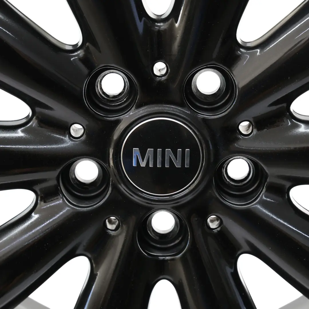 Mini Cooper F55 F56 Nero Cerchio in lega 17" ET:54 7J Cosmos Spoke 499 - SKU 6855109-2 - Numero di parte 6855109