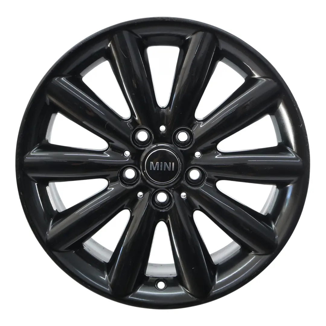 Mini Cooper F55 F56 Black Wheel Alloy Rim 17" ET:54 7J Cosmos Spoke 499 - SKU 6855109-3 - Part number 6855109